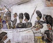 James Ensor The Gendarmes oil